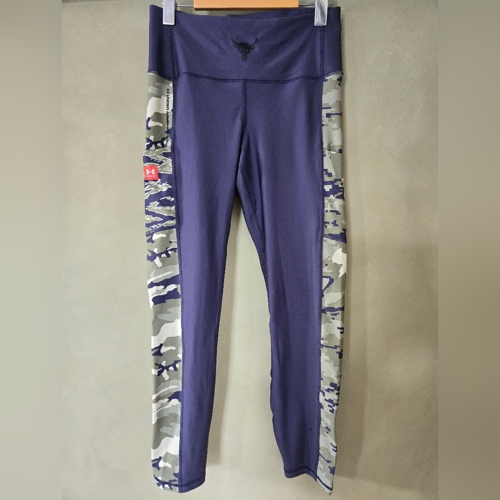 Under Armour | Project Rock Veterans Day Leggings, Size M - Picture 2 of 10